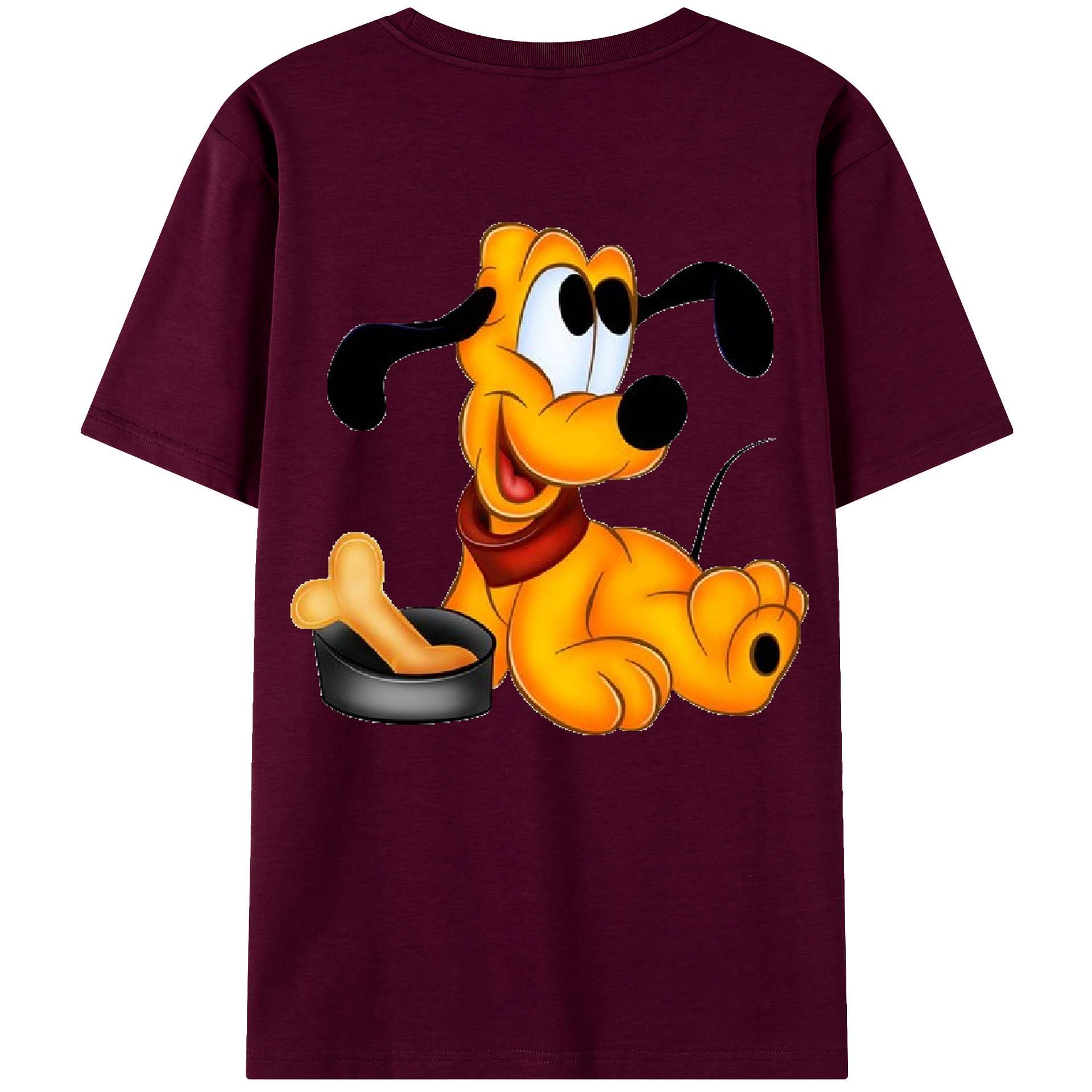 （画像用） ミッキーマウス Mickey Mouse レディース半袖Tシャツ(バックプリント)